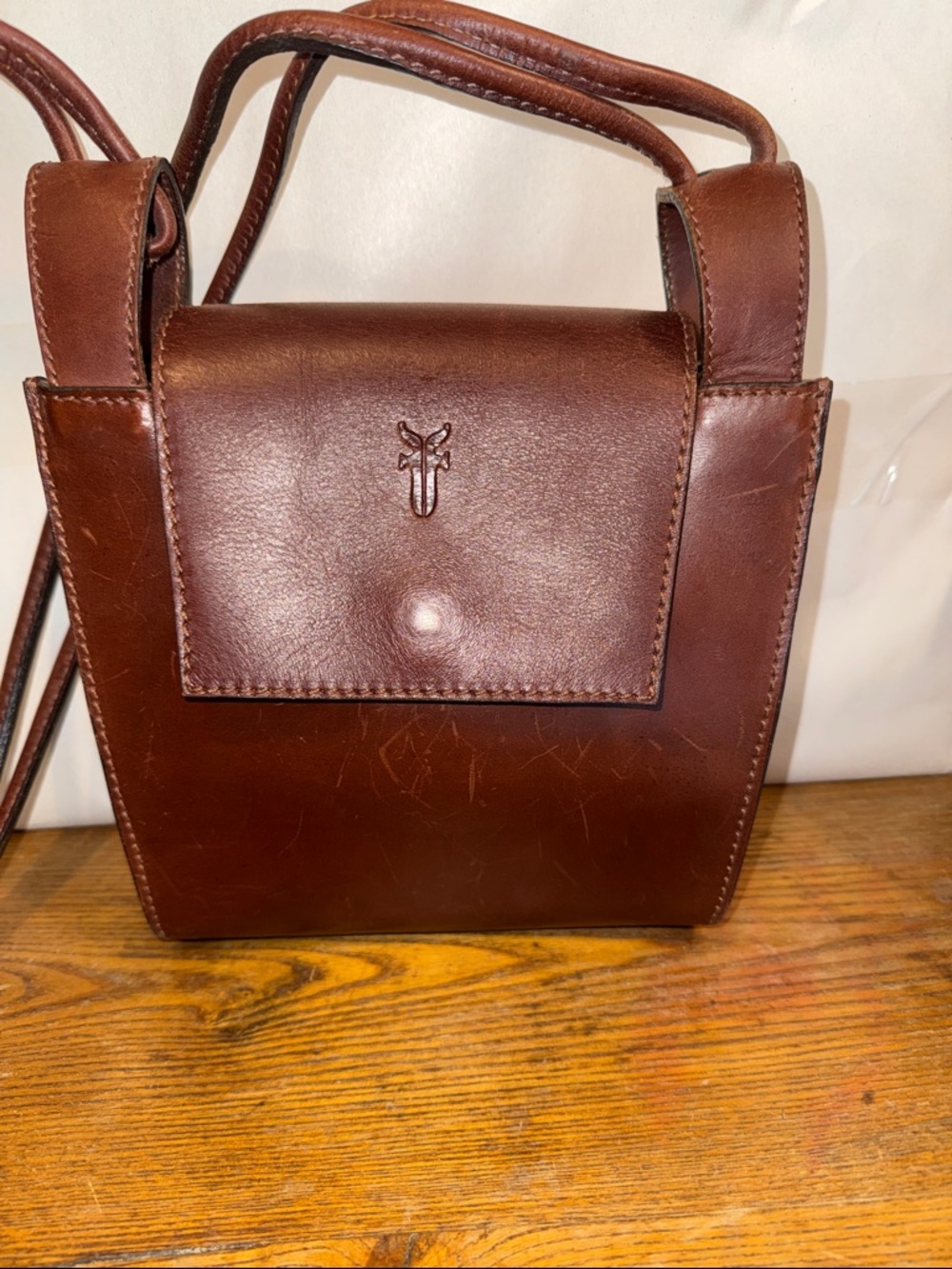 Frye Double Reign Leather  Bag